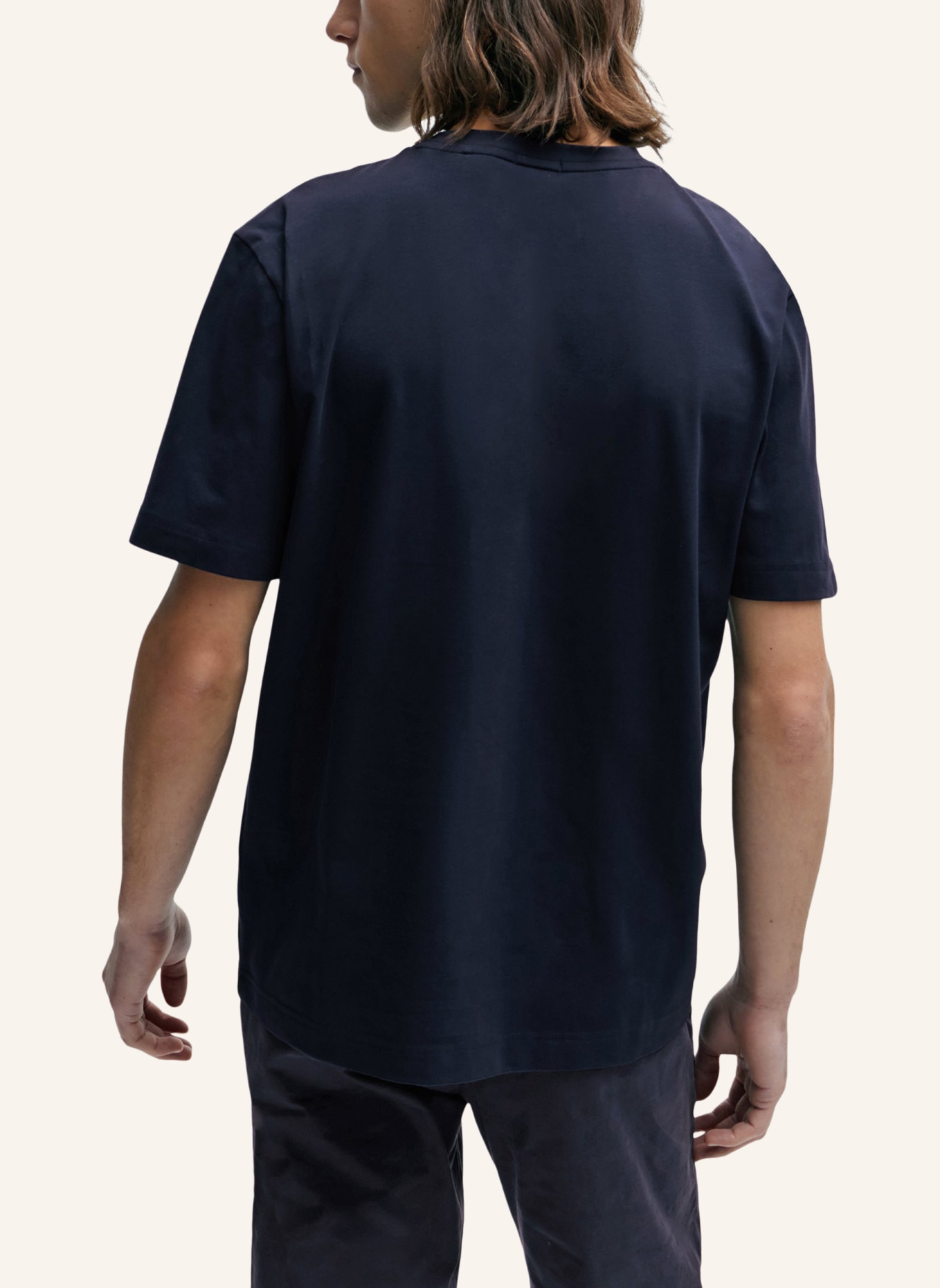 BOSS T-Shirt TCHUP Relaxed Fit, Farbe: DUNKELBLAU (Bild 2)