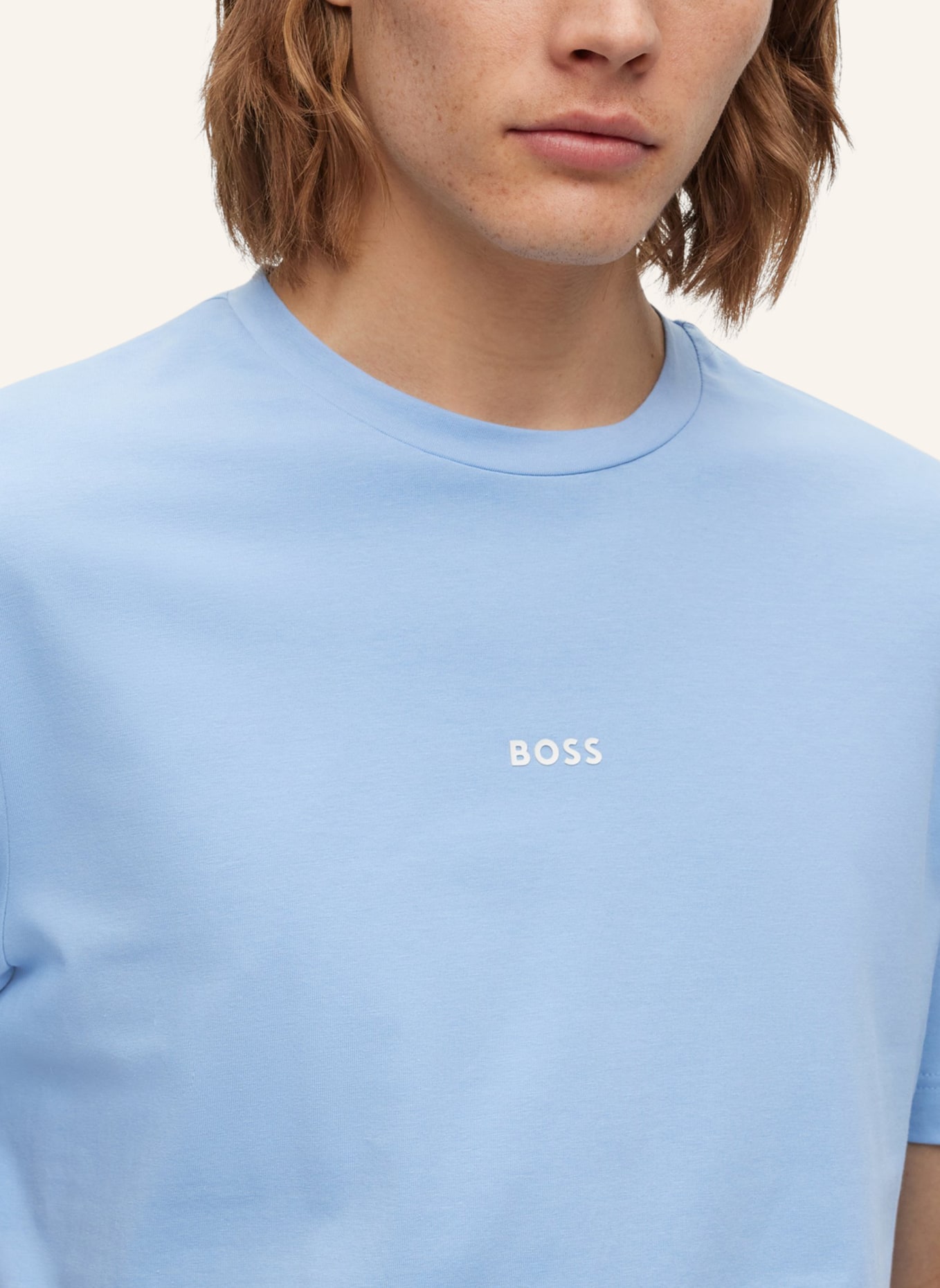 BOSS T-Shirt TCHUP Relaxed Fit, Farbe: BLAU (Bild 3)