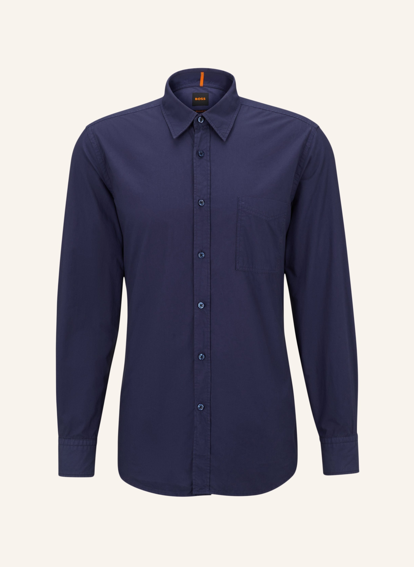BOSS Casual Hemd RELEGANT_6 Regular Fit, Farbe: DUNKELBLAU (Bild 1)