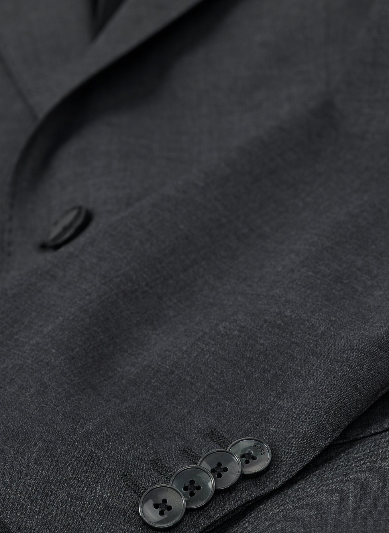 BOSS Business Anzug H-JASPER-2PCS-C-224 Regular Fit, Farbe: DUNKELGRAU (Bild 1)