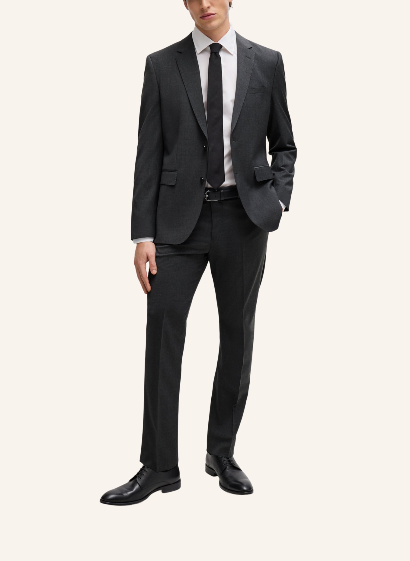 BOSS Business Anzug H-JASPER-2PCS-C-224 Regular Fit, Farbe: DUNKELGRAU (Bild 2)