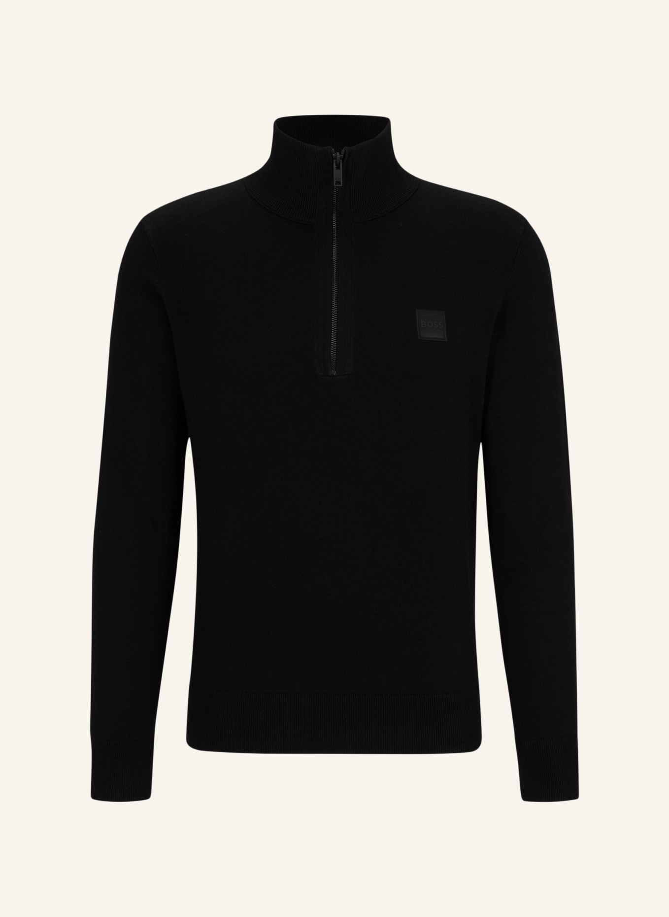 BOSS Pullover KANOBIX Regular Fit, Farbe: SCHWARZ (Bild 1)