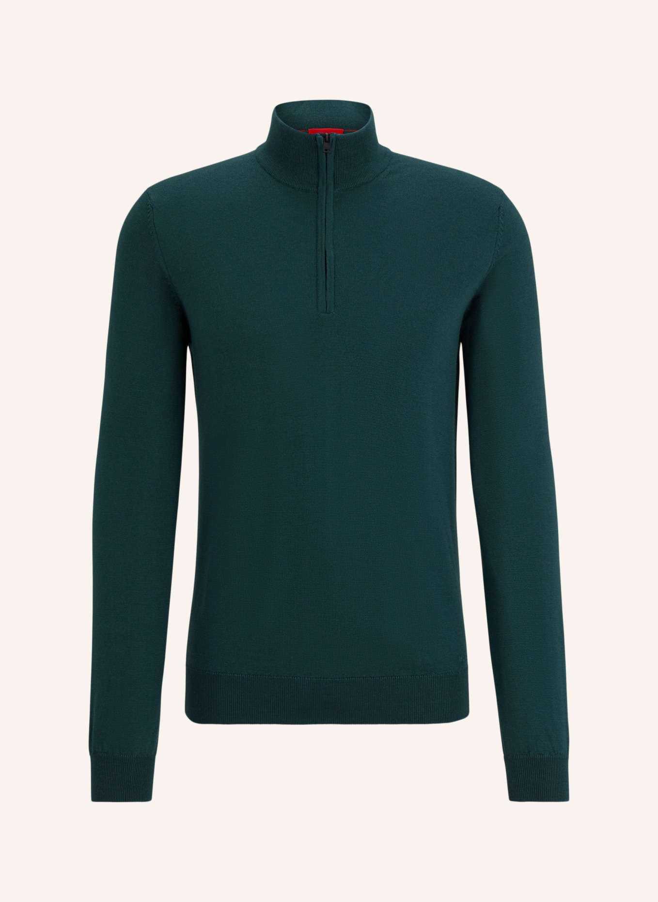HUGO Pullover SAN QUIRIN-M Regular Fit, Farbe: DUNKELGRÜN (Bild 1)