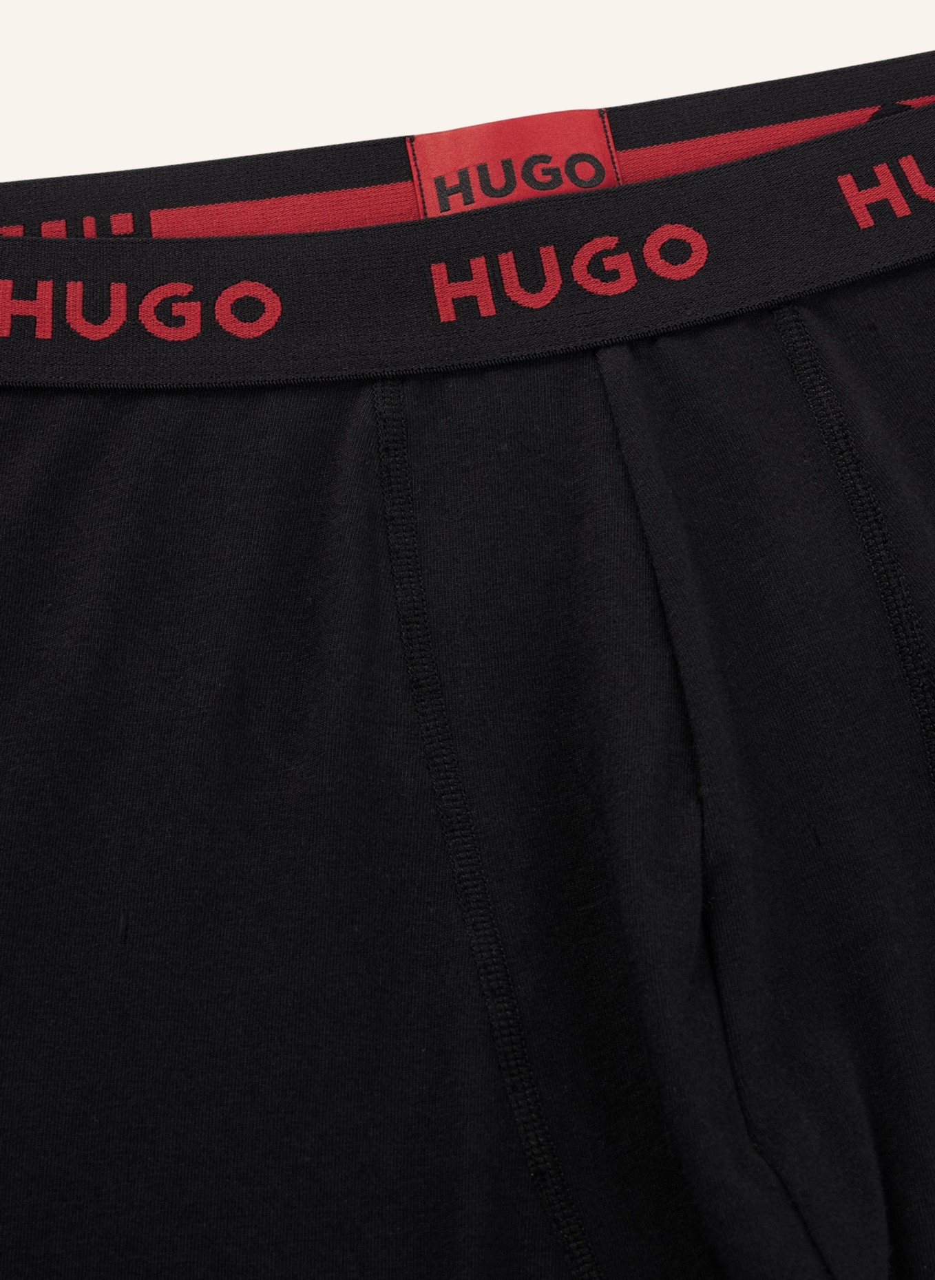 HUGO Lange Unterhose LONG JOHN LINKED, Farbe: WEISS (Bild 2)