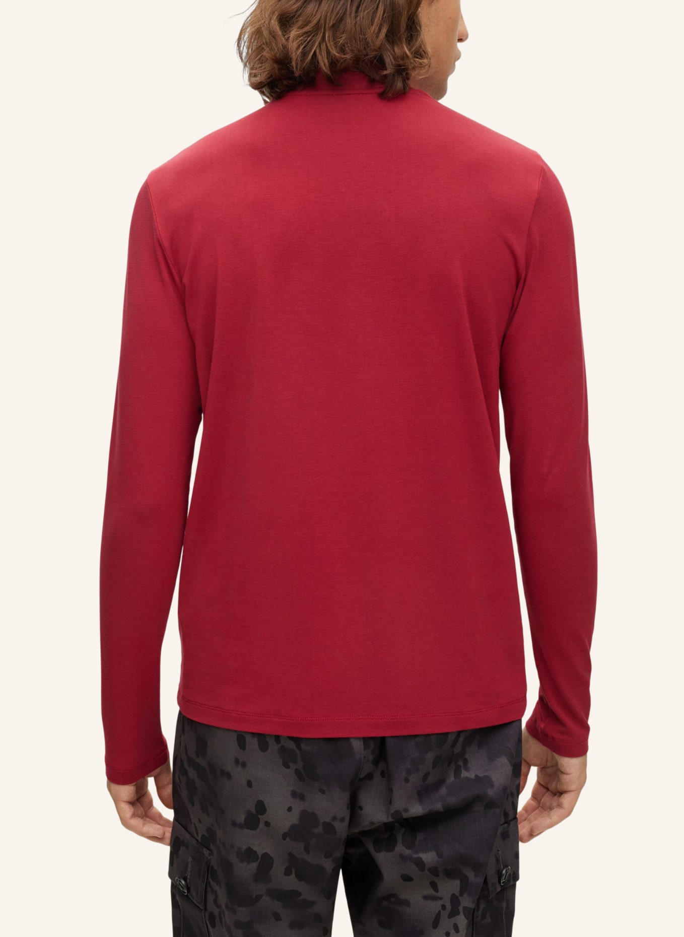 HUGO T-Shirt DARDINI233 Regular Fit, Farbe: DUNKELROT (Bild 2)