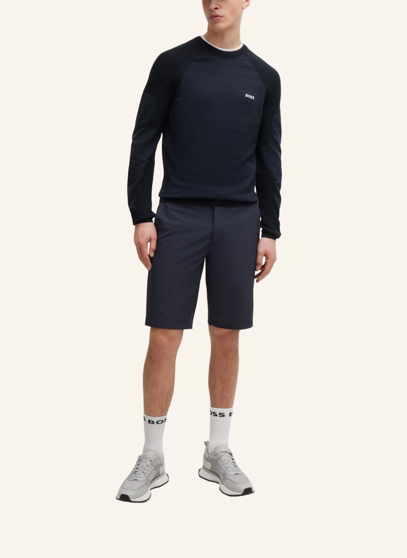 BOSS Pullover PERFORM-X_CN Regular Fit, Farbe: DUNKELBLAU (Bild 5)