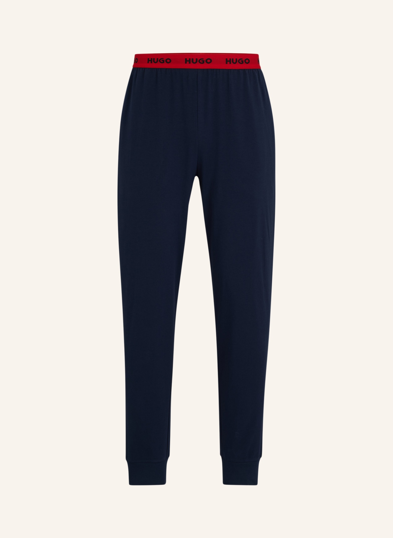 HUGO Pyjamas Unterteil LINKED PANTS, Farbe: DUNKELBLAU (Bild 1)