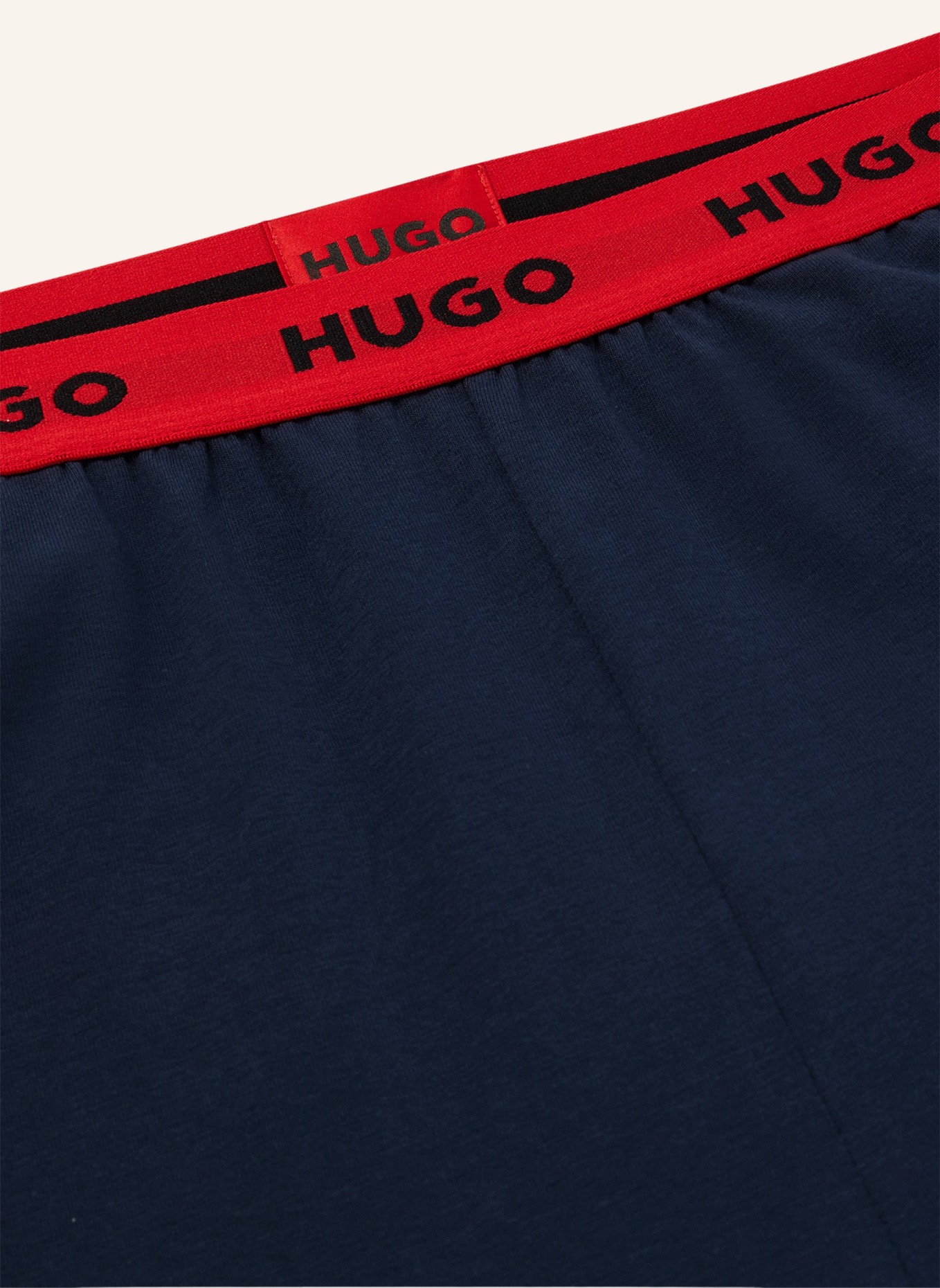 HUGO Pyjamas Unterteil LINKED PANTS, Farbe: DUNKELBLAU (Bild 2)