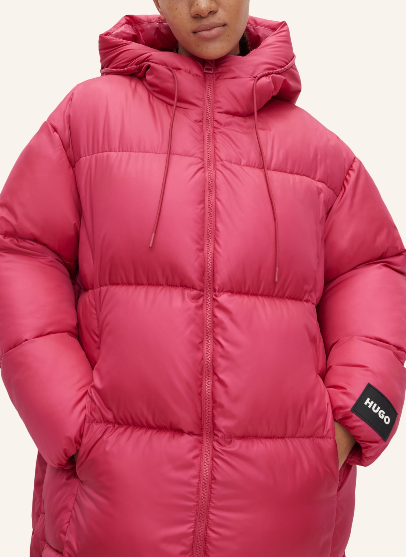 HUGO Casual Jacke FINI-1 Relaxed Fit, Farbe: PINK (Bild 3)