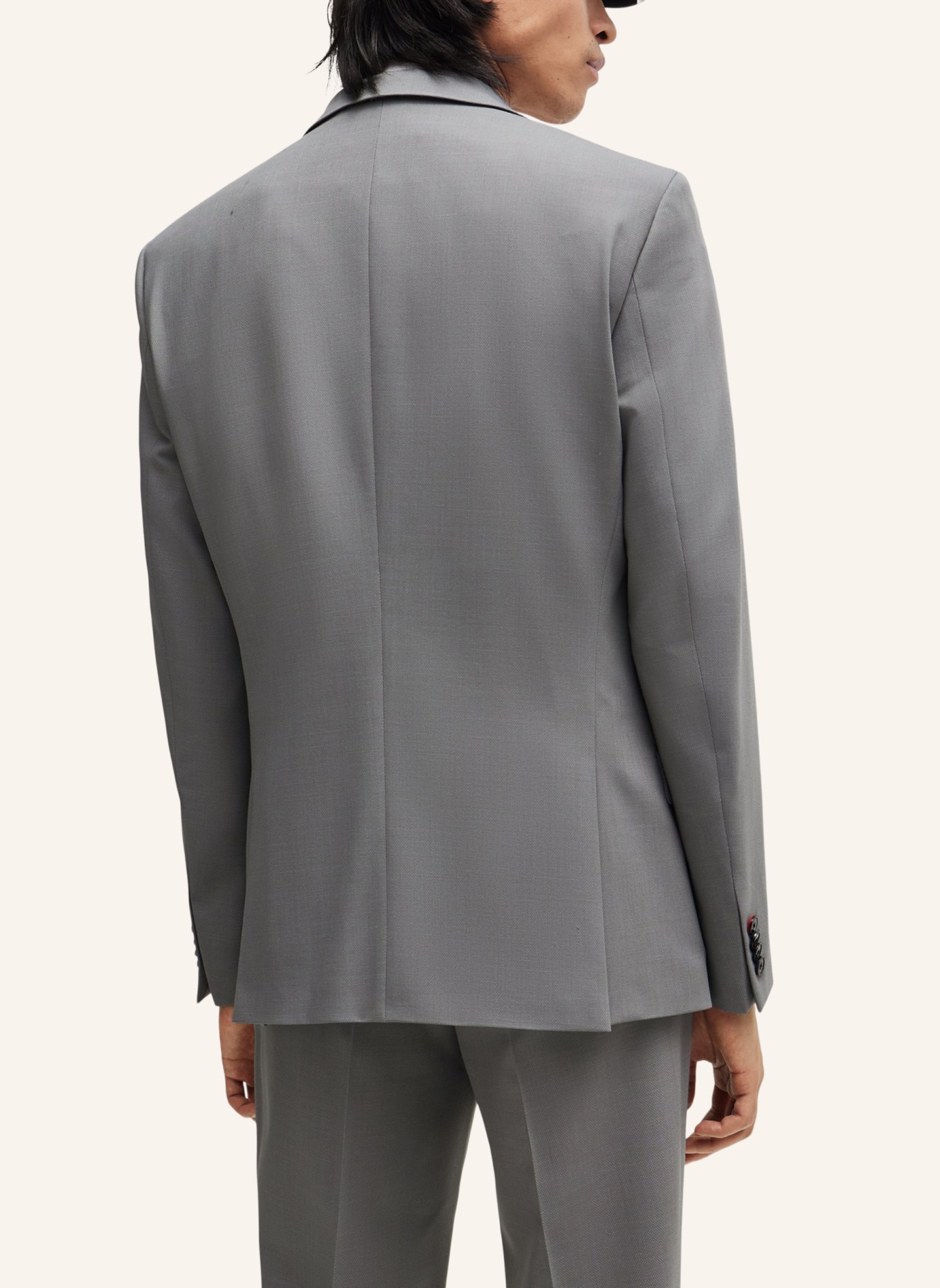 HUGO Business Anzug HENRY/GETLIN232X Slim Fit, Farbe: HELLGRAU (Bild 3)