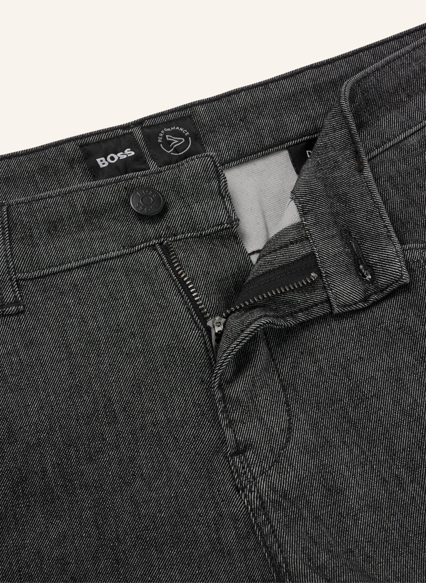 BOSS Jeans DELAWARE3-1 Slim Fit, Farbe: SCHWARZ (Bild 2)