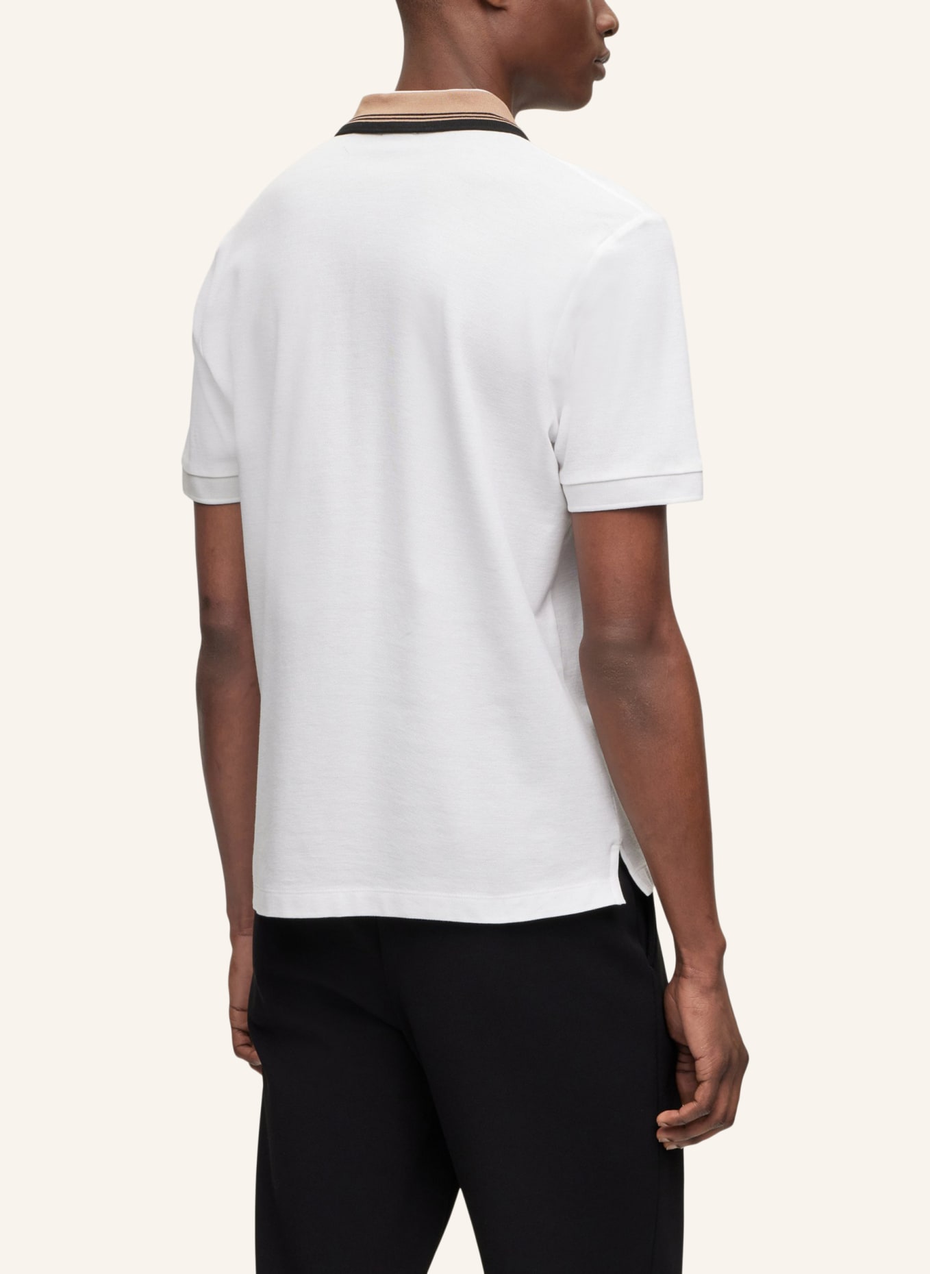 BOSS Poloshirt PHILLIPSON 118 Slim Fit, Farbe: WEISS (Bild 2)