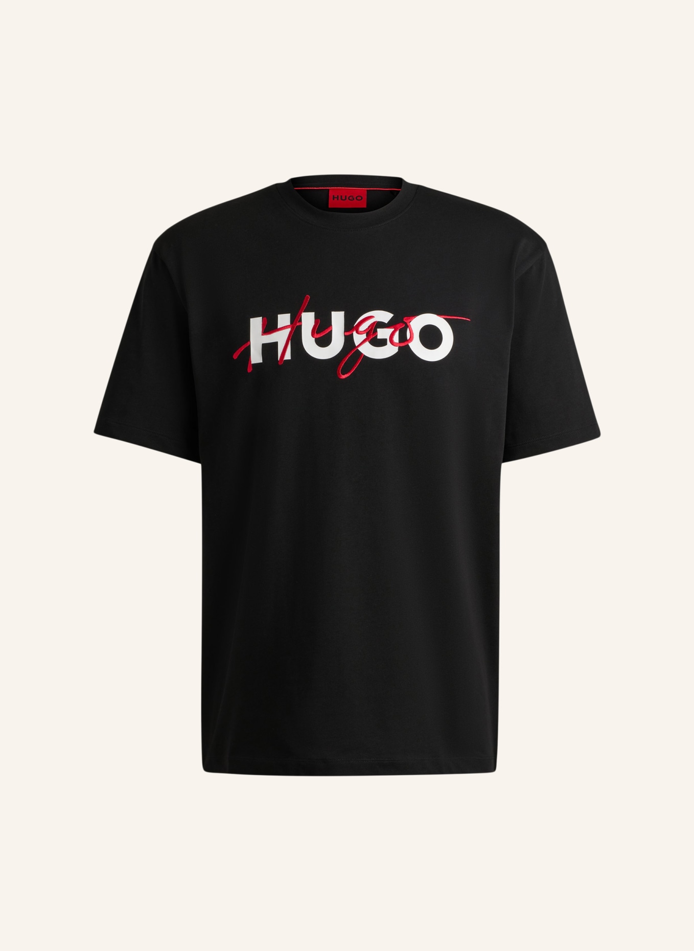 HUGO T-Shirt DAKAISHI Relaxed Fit, Farbe: SCHWARZ (Bild 1)