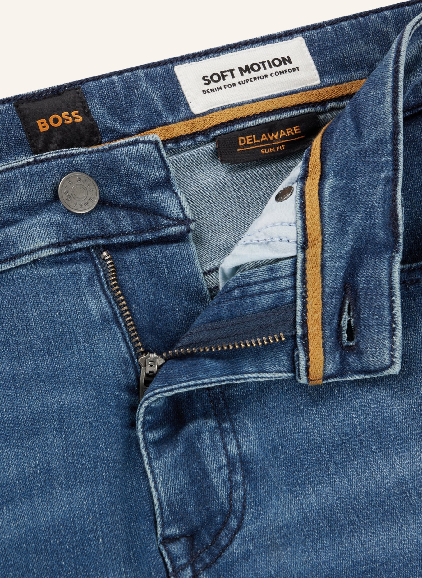 BOSS Jeans DELAWARE BC-P Slim Fit, Farbe: BLAU (Bild 2)