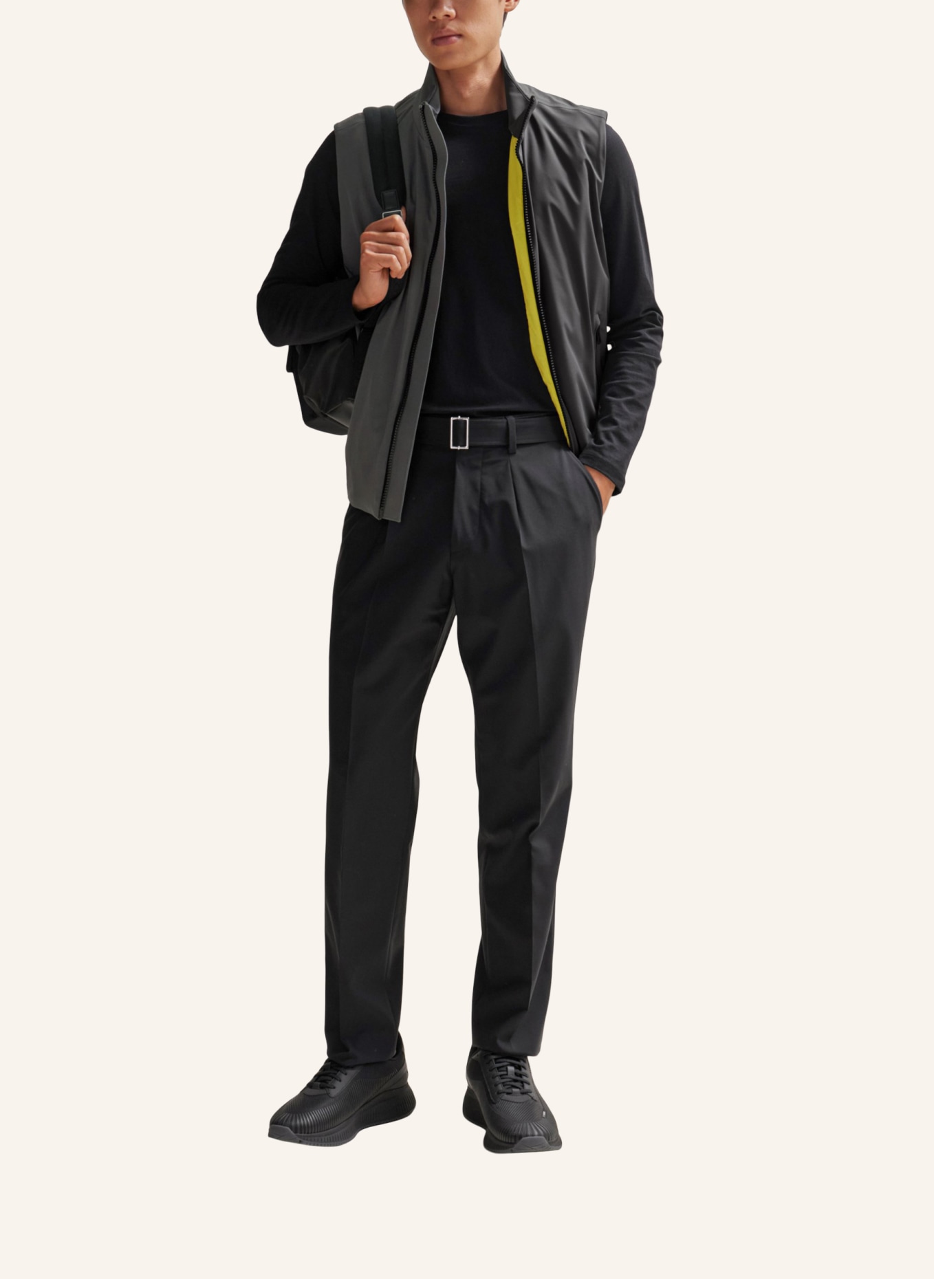 BOSS Casual Jacke P-CALDIO Regular Fit, Farbe: GRAU (Bild 6)