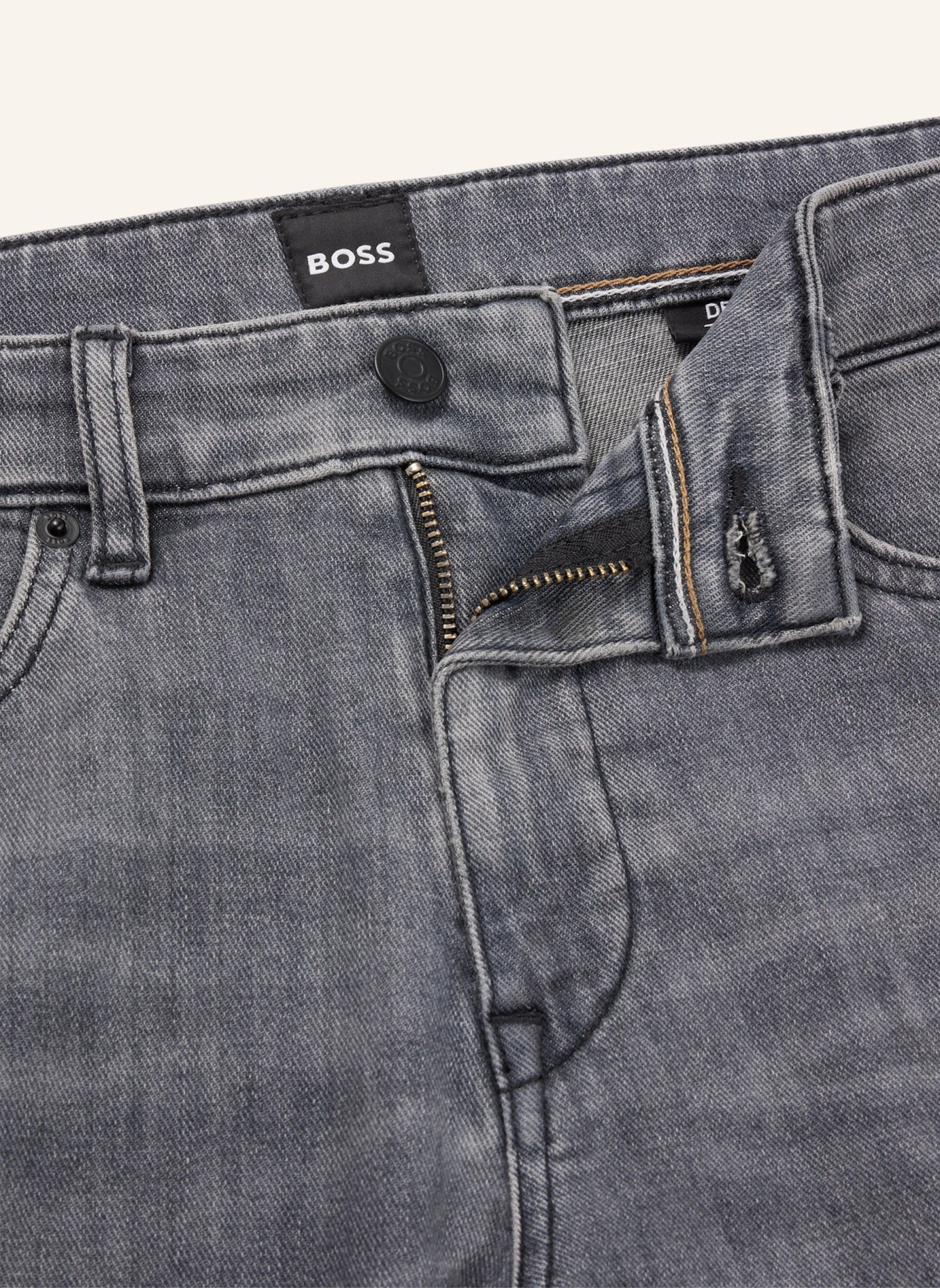 BOSS Jeans DELAWARE3-1 Slim Fit, Farbe: DUNKELGRAU (Bild 2)