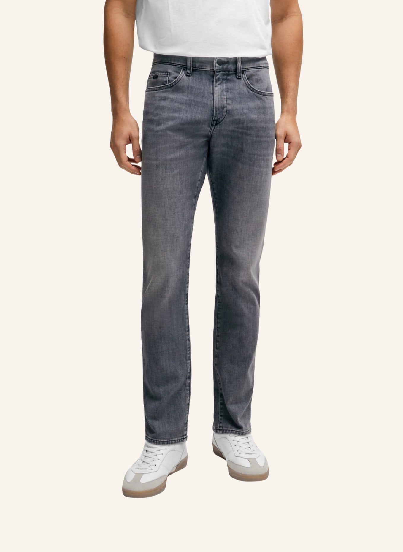 BOSS Jeans DELAWARE3-1 Slim Fit, Farbe: DUNKELGRAU (Bild 5)
