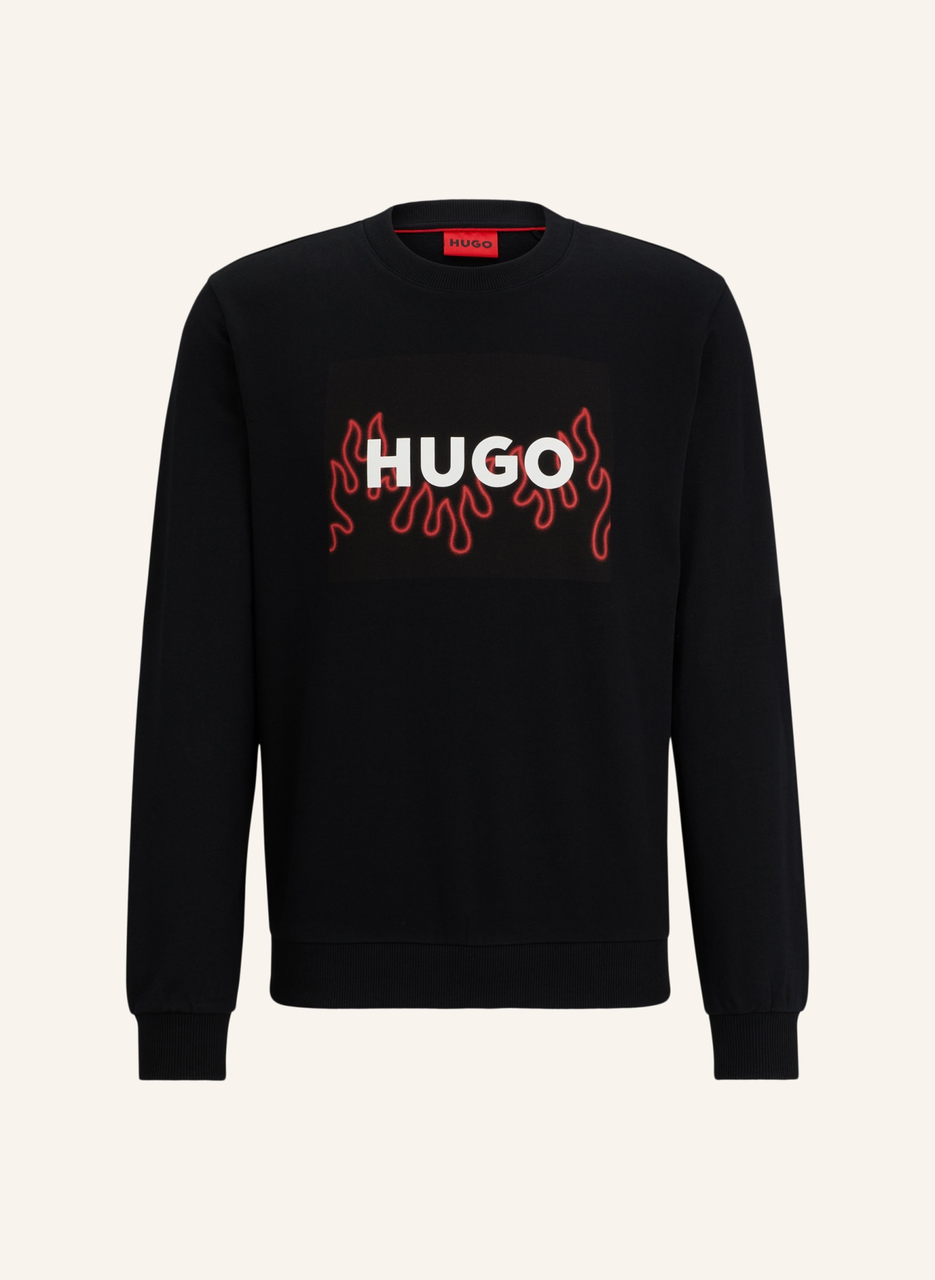 HUGO Sweatshirt DURAGOL_U241 Regular Fit, Farbe: SCHWARZ (Bild 1)