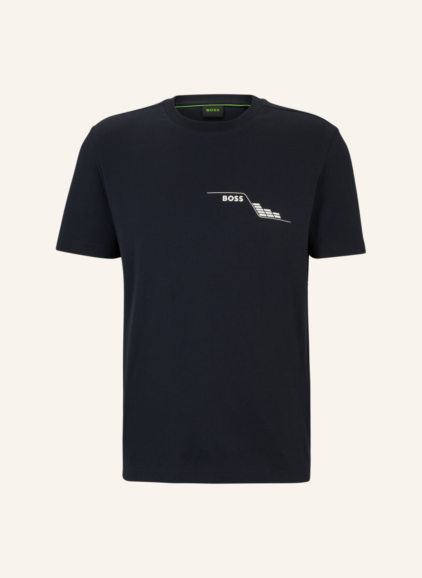 BOSS T-Shirt TEE 3 Regular Fit, Farbe: DUNKELBLAU (Bild 1)