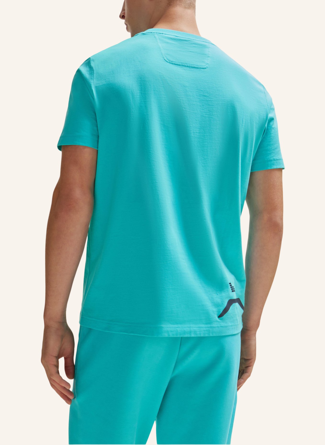 BOSS T-Shirt TEE 3 Regular Fit, Farbe: GRÜN (Bild 2)