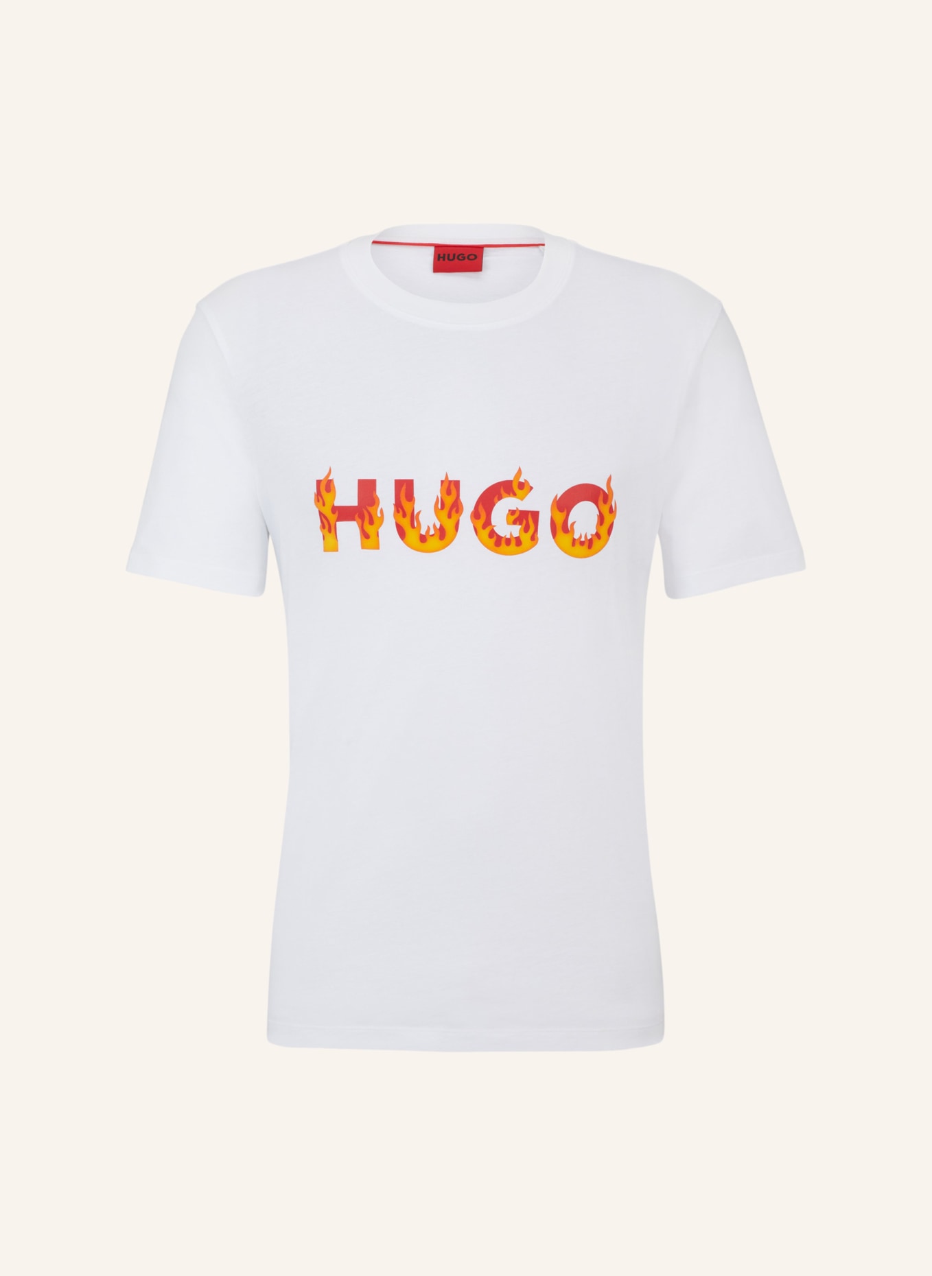 HUGO T-Shirt DANDA Regular Fit, Farbe: WEISS (Bild 1)