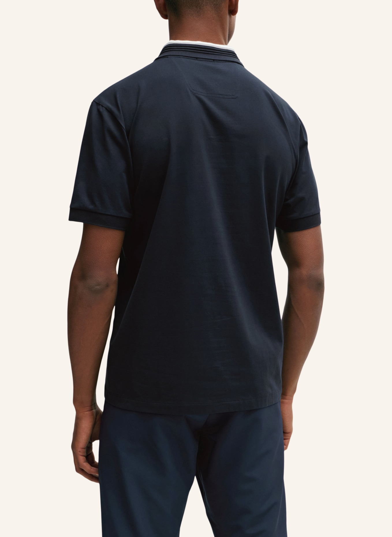 BOSS Poloshirt PADDY 1 Regular Fit, Farbe: DUNKELBLAU (Bild 2)