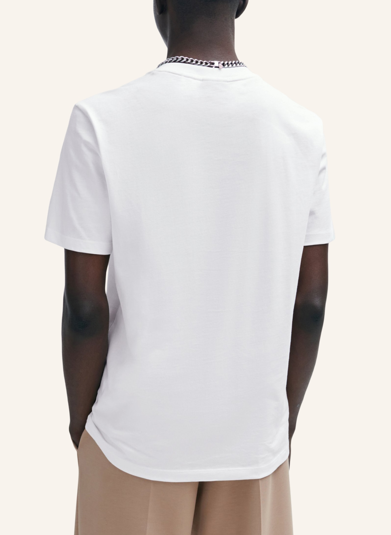 HUGO T-Shirt DANDA Regular Fit, Farbe: WEISS (Bild 2)