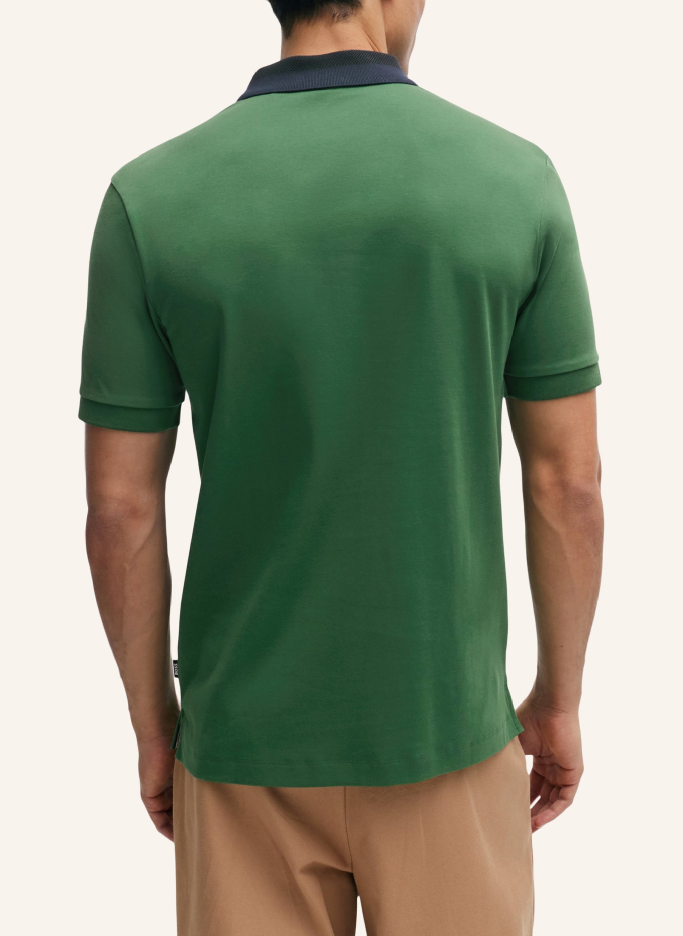 BOSS Poloshirt PHILLIPSON 116 Slim Fit, Farbe: GRÜN (Bild 2)