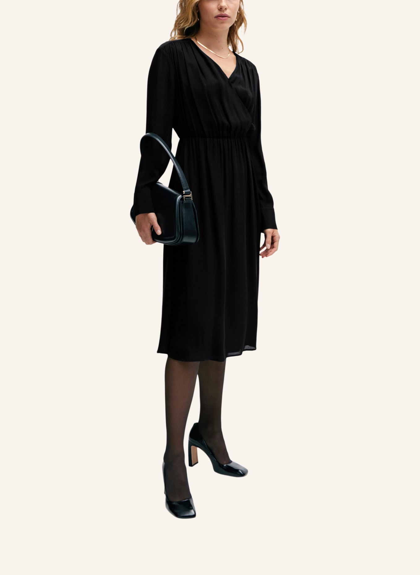 BOSS Business Kleid DAGATTA Regular Fit, Farbe: SCHWARZ (Bild 6)