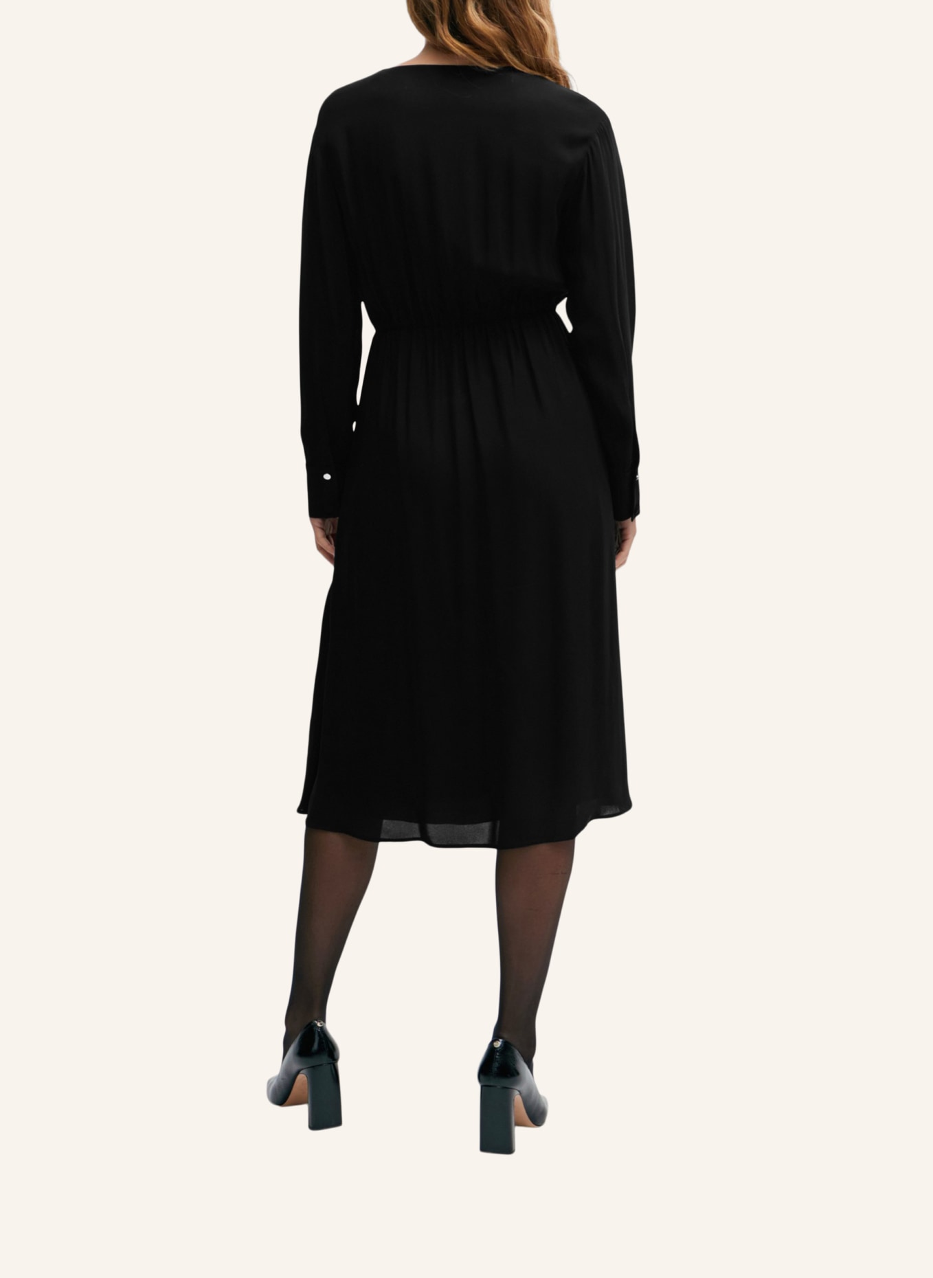 BOSS Business Kleid DAGATTA Regular Fit, Farbe: SCHWARZ (Bild 2)