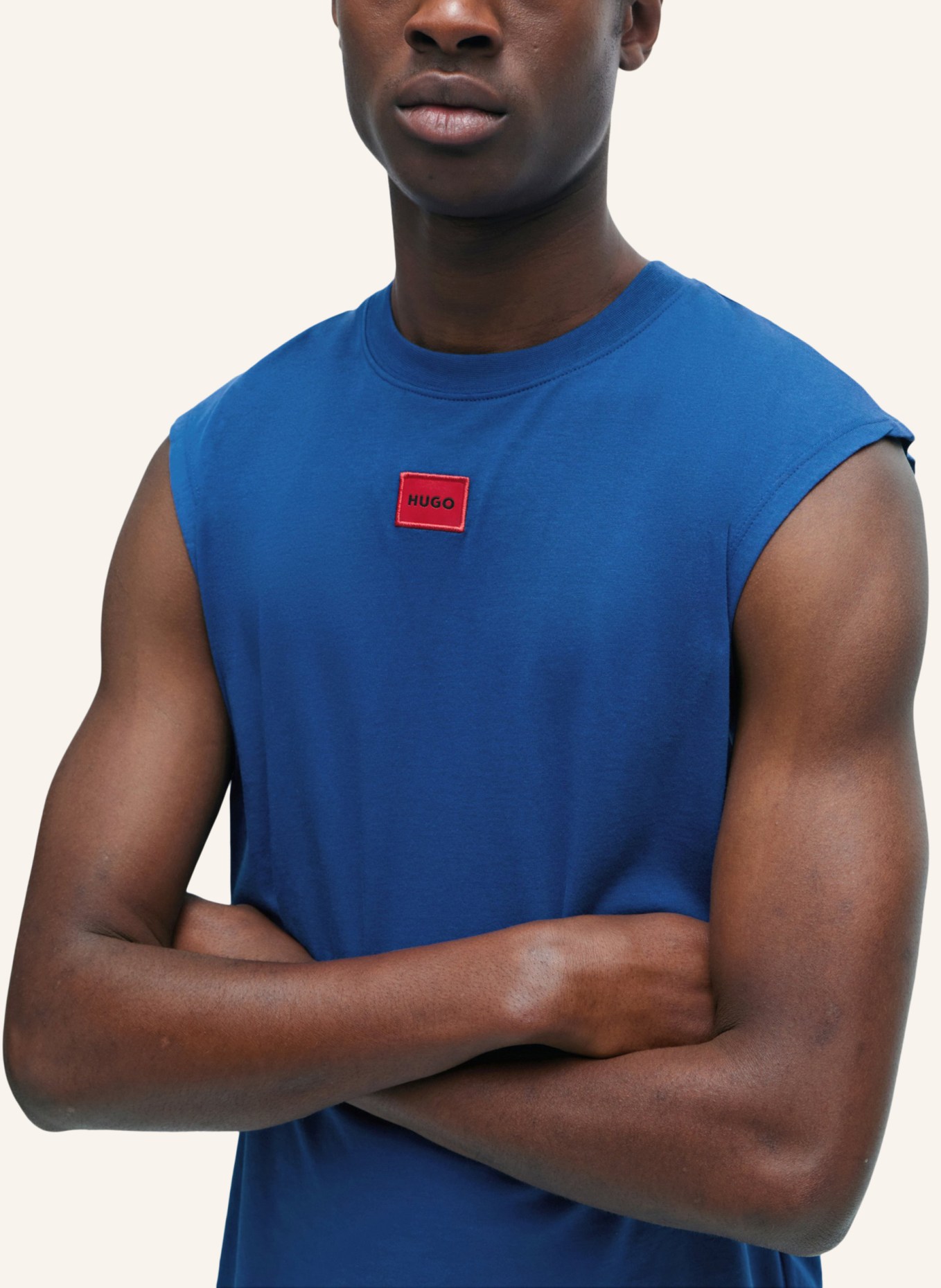 HUGO T-Shirt DANKTO241 Regular Fit, Farbe: BLAU (Bild 3)