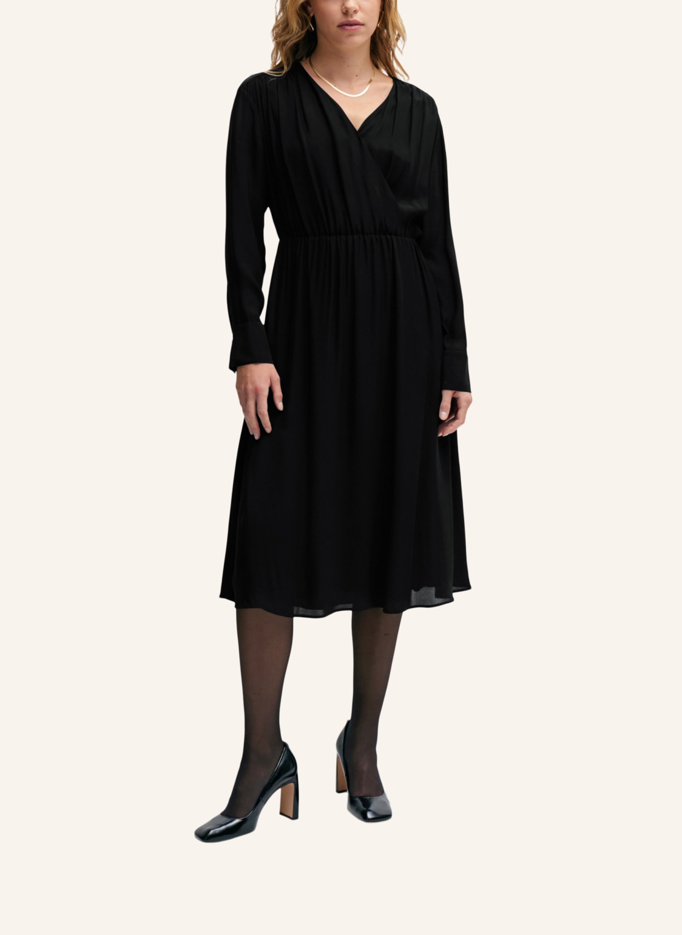 BOSS Business Kleid DAGATTA Regular Fit, Farbe: SCHWARZ (Bild 5)