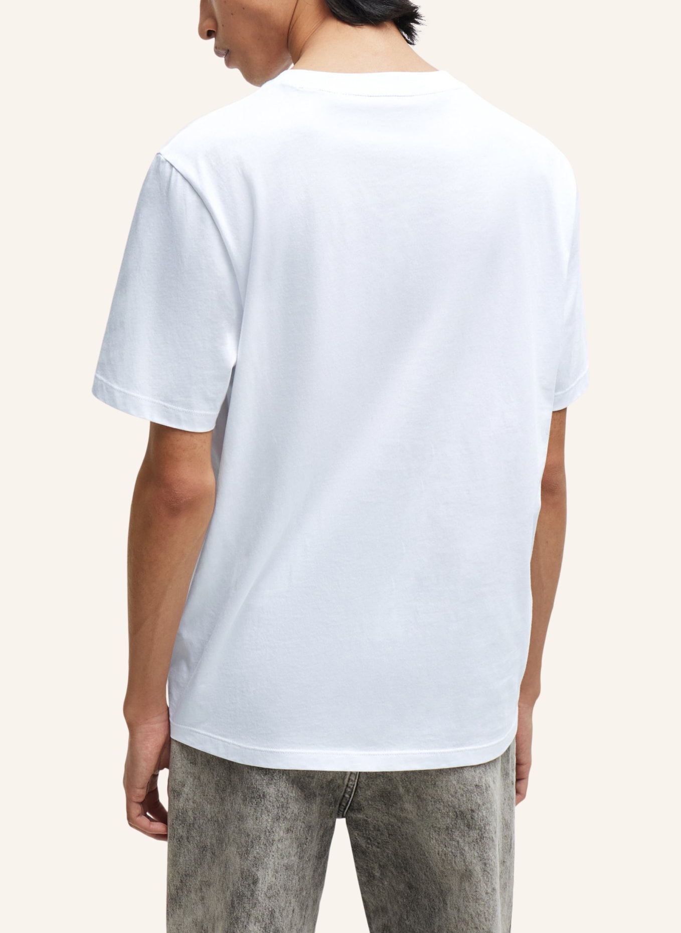HUGO T-Shirt DAMMOCK Regular Fit, Farbe: WEISS (Bild 2)