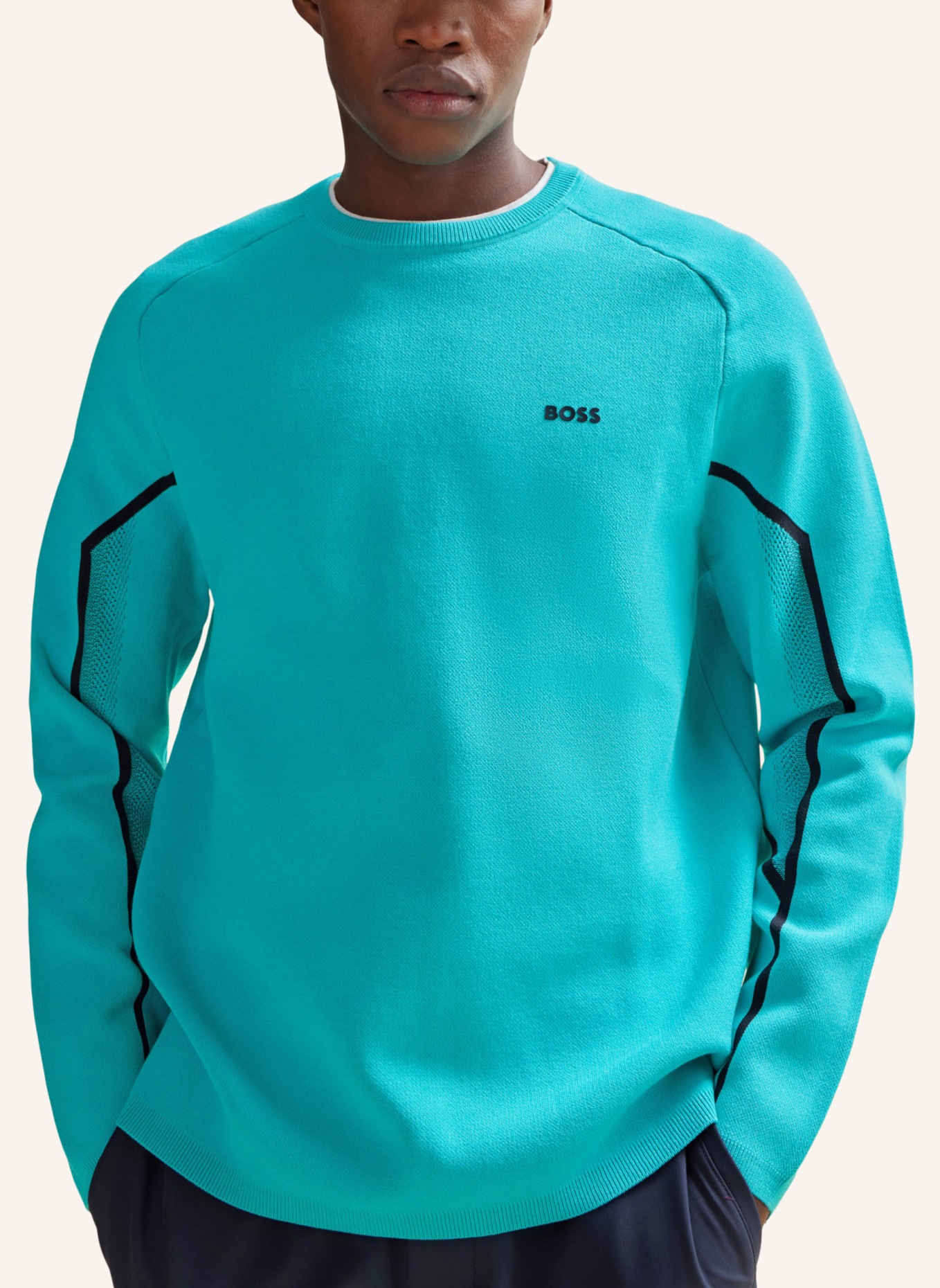 BOSS Pullover RAZLO Regular Fit, Farbe: GRÜN (Bild 3)