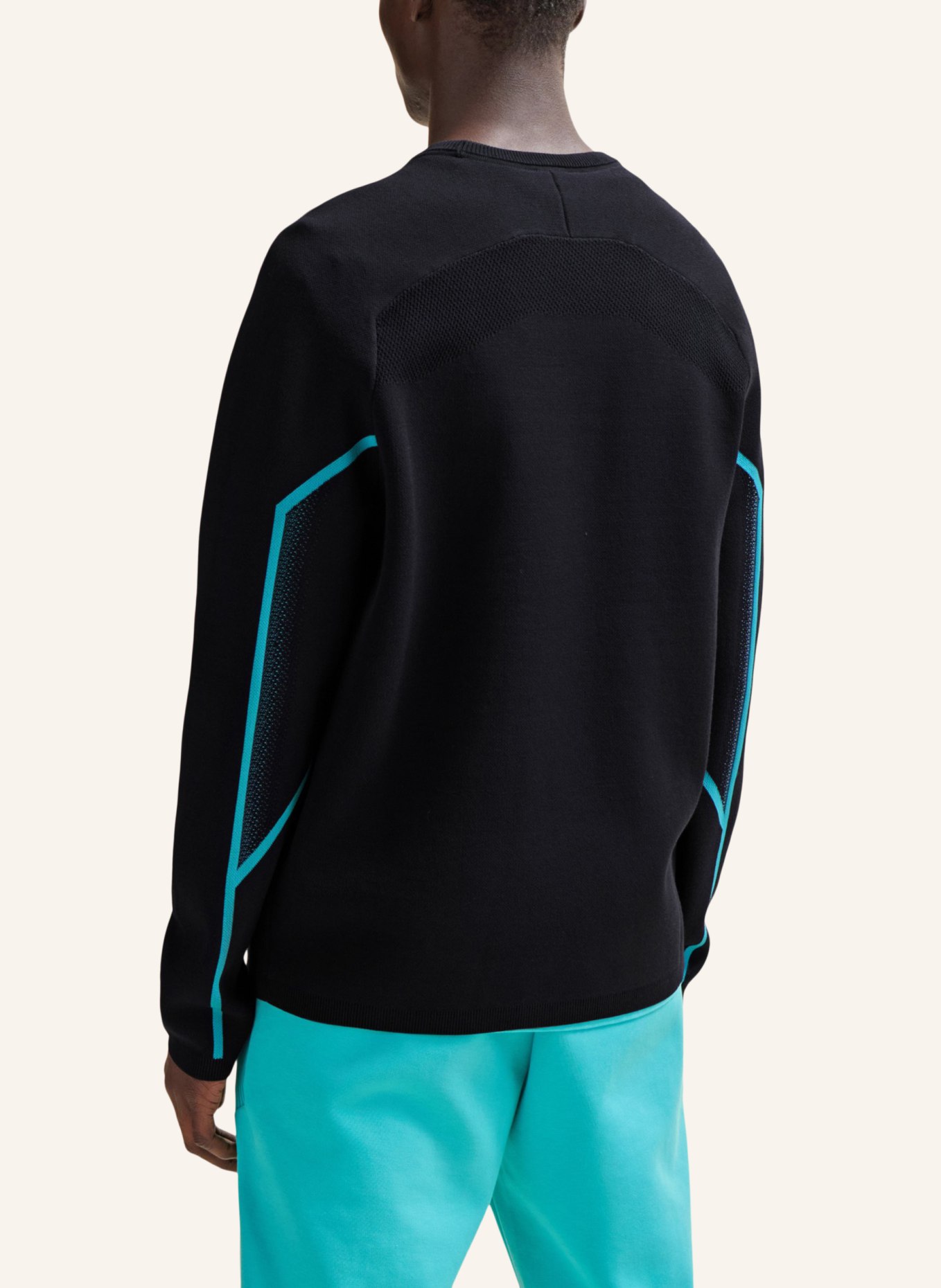 BOSS Pullover RAZLO Regular Fit, Farbe: DUNKELBLAU (Bild 2)