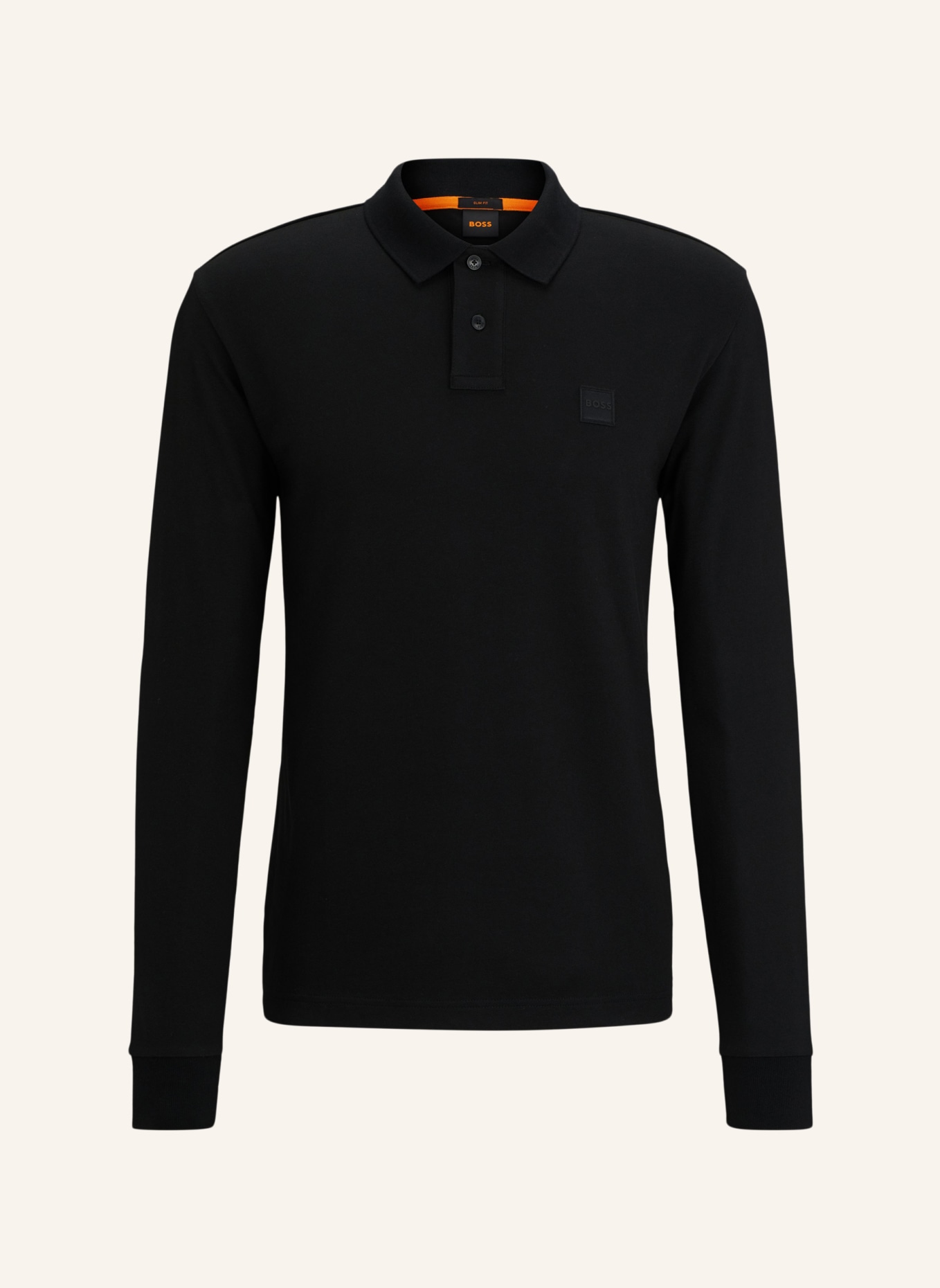 BOSS Poloshirt PASSERBY Slim Fit, Farbe: SCHWARZ (Bild 1)
