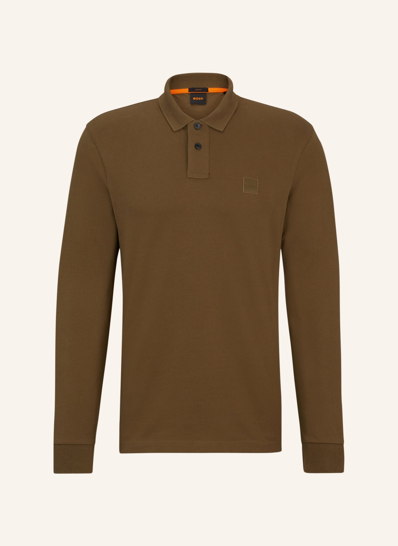 BOSS Poloshirt PASSERBY Slim Fit, Farbe: BRAUN (Bild 1)