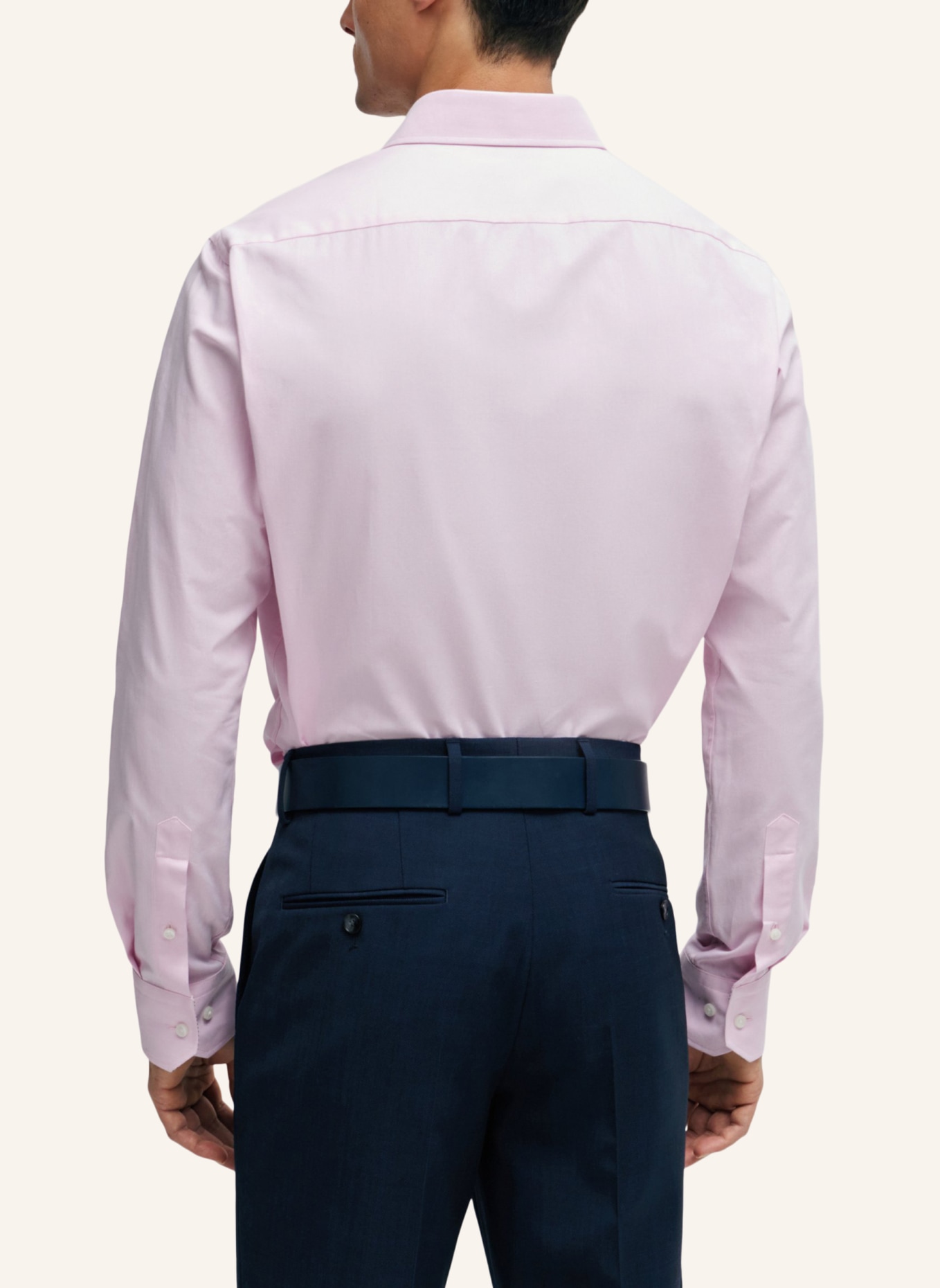 BOSS Business Hemd H-JOE-KENT-C3-214 Regular Fit, Farbe: HELLROSA (Bild 2)