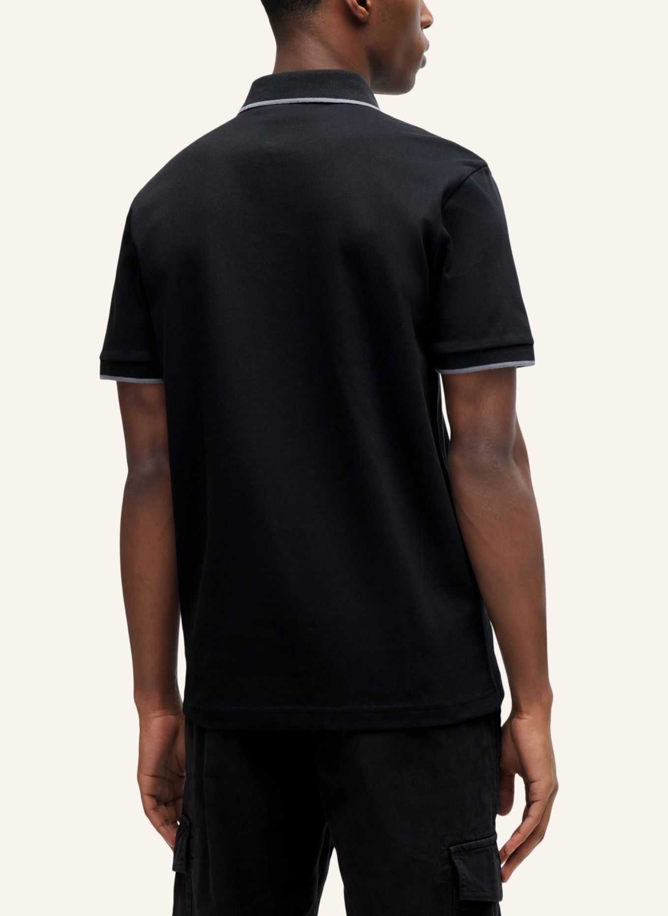 BOSS Poloshirt PASSERTIP Slim Fit, Farbe: SCHWARZ (Bild 2)