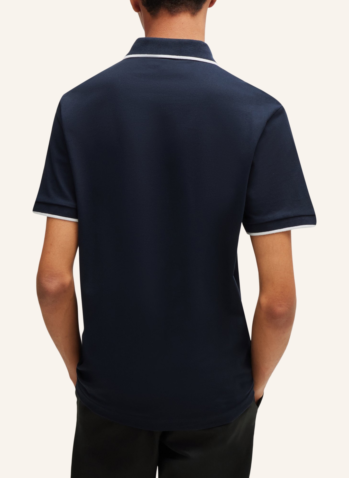 BOSS Poloshirt PASSERTIP Slim Fit, Farbe: DUNKELBLAU (Bild 2)
