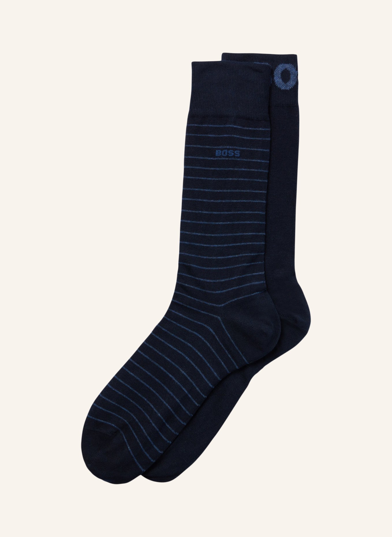 BOSS Casual Socken 2P RS MARC COL CC, Farbe: DUNKELBLAU (Bild 1)