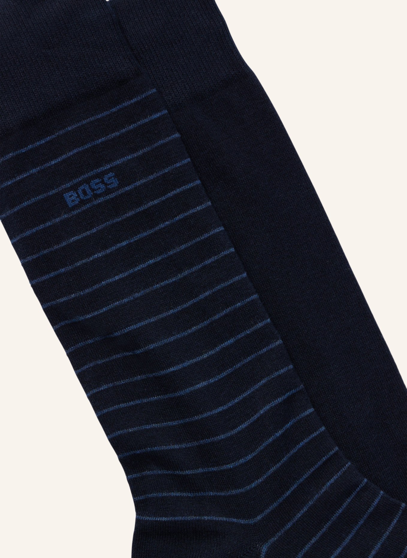 BOSS Casual Socken 2P RS MARC COL CC, Farbe: DUNKELBLAU (Bild 2)