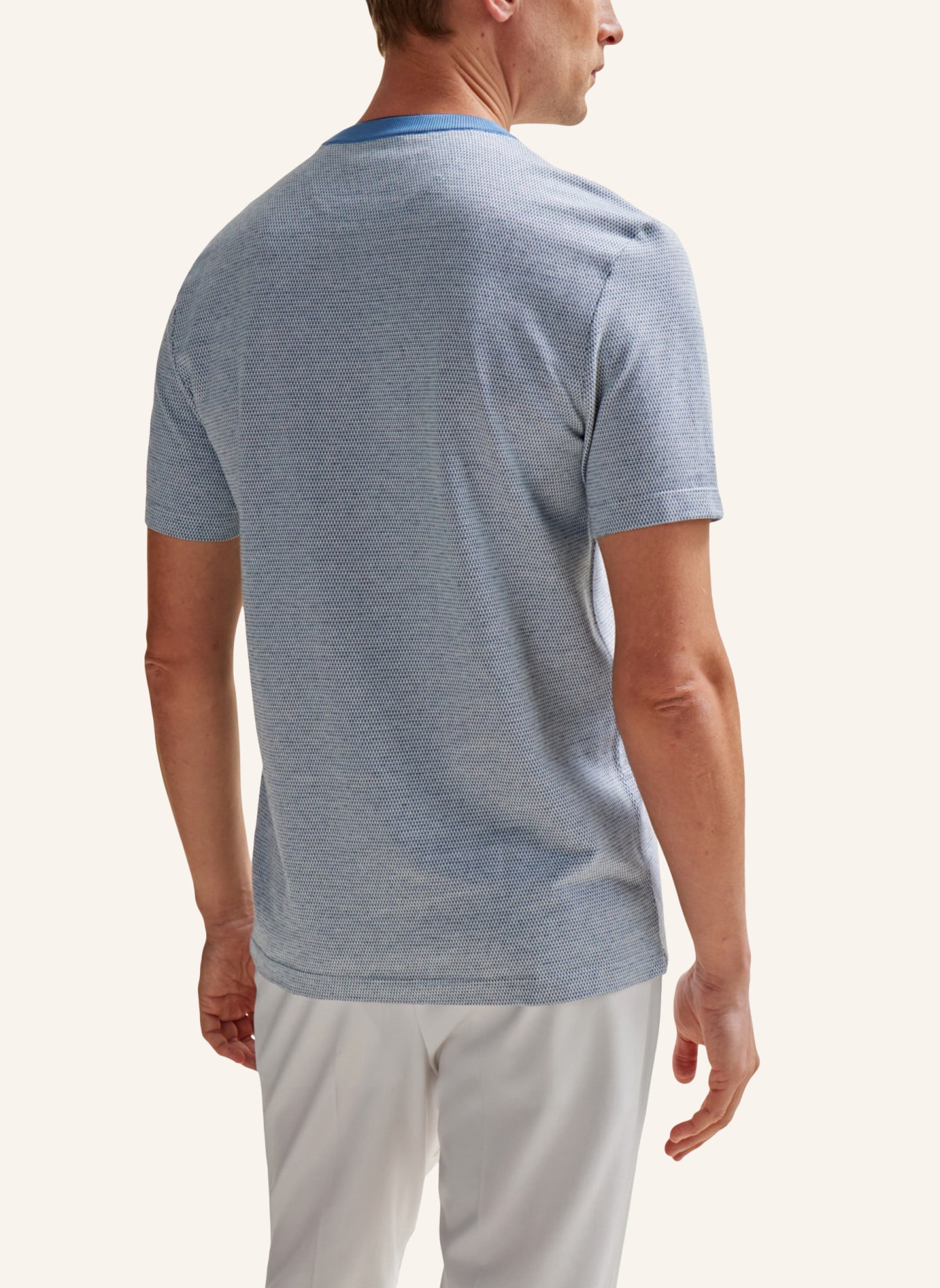 BOSS T-Shirt L-TESAR 82 Regular Fit, Farbe: DUNKELBLAU (Bild 2)
