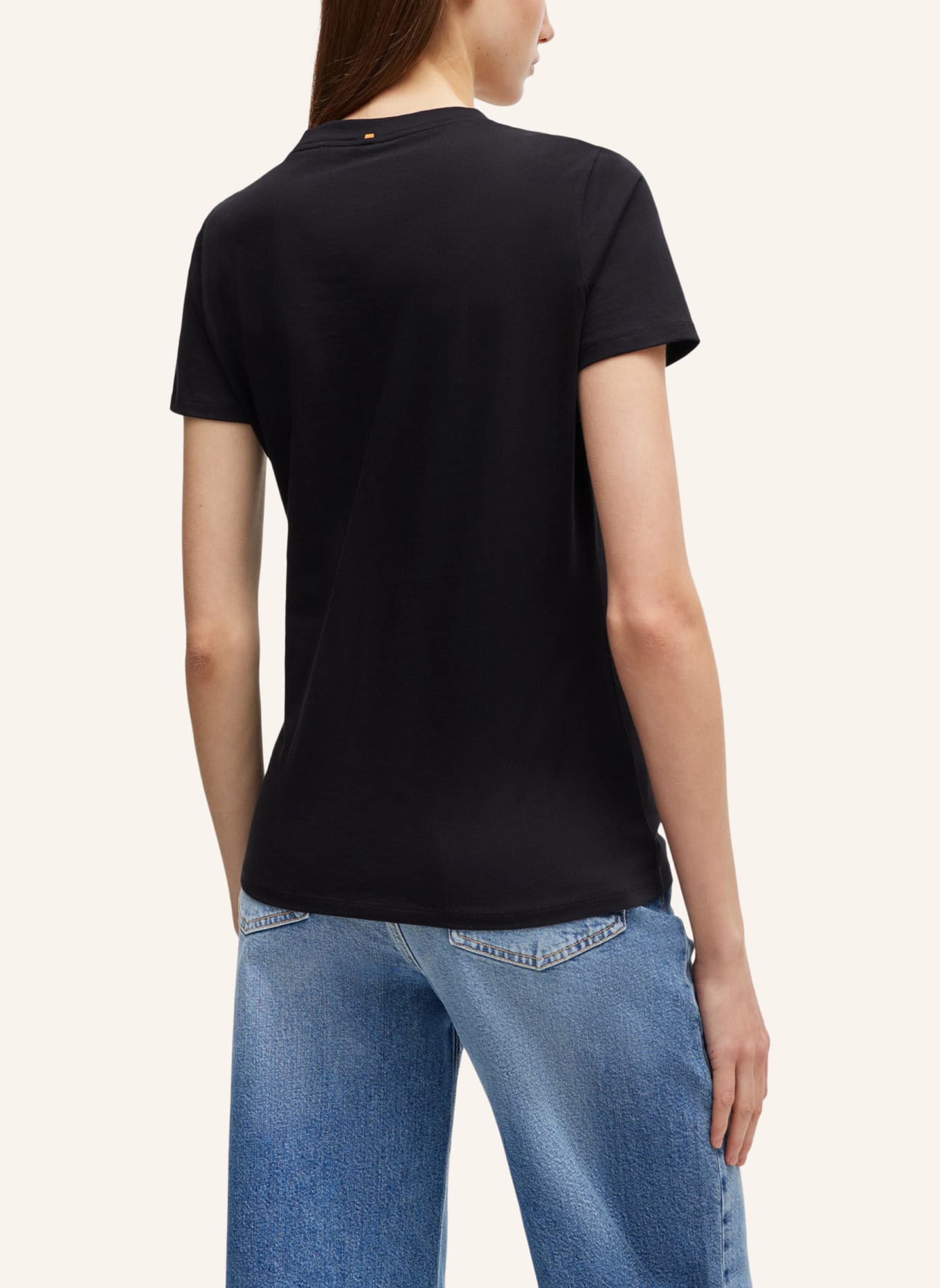 BOSS T-Shirt C_ELOGO_5 Regular Fit, Farbe: SCHWARZ (Bild 2)