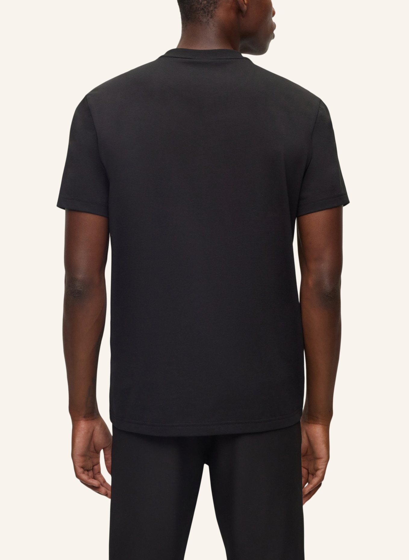 BOSS T-Shirt TEE 10 Regular Fit, Farbe: SCHWARZ (Bild 2)