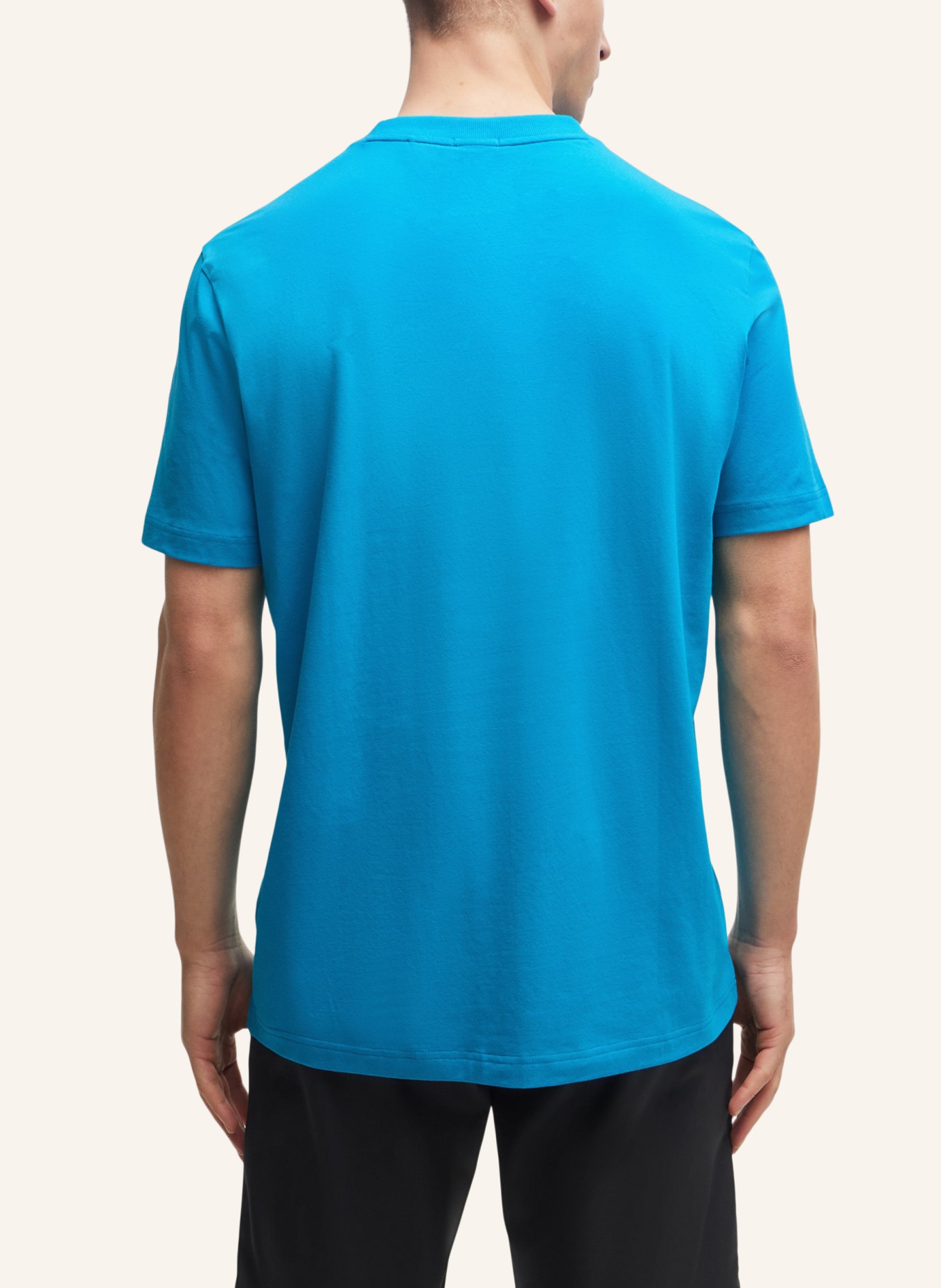 BOSS T-Shirt TEE Regular Fit, Farbe: BLAU (Bild 2)