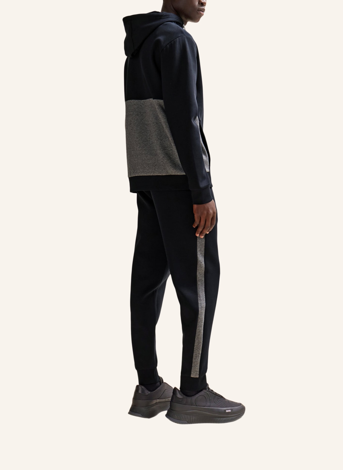 BOSS Sweatshirt TRACKSUIT SET Regular Fit, Farbe: SCHWARZ (Bild 2)