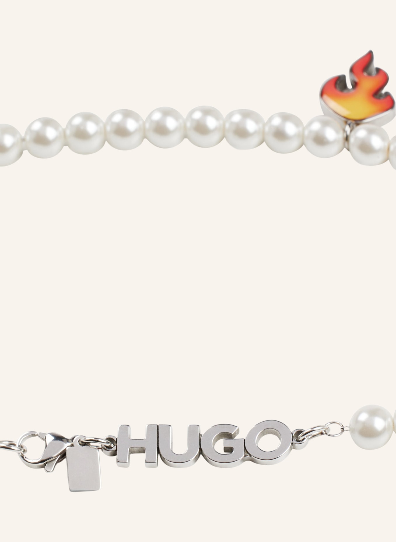 HUGO Halskette E-FLAMEPEND-NEC, Farbe: WEISS (Bild 2)