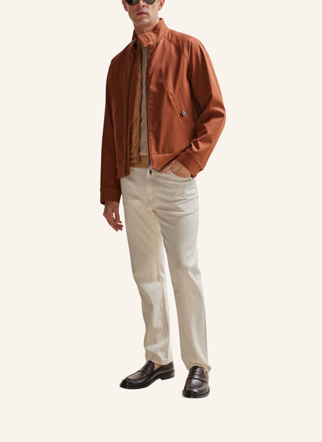 BOSS Casual Jacke L-COLAN1 Regular Fit, Farbe: BRAUN (Bild 6)