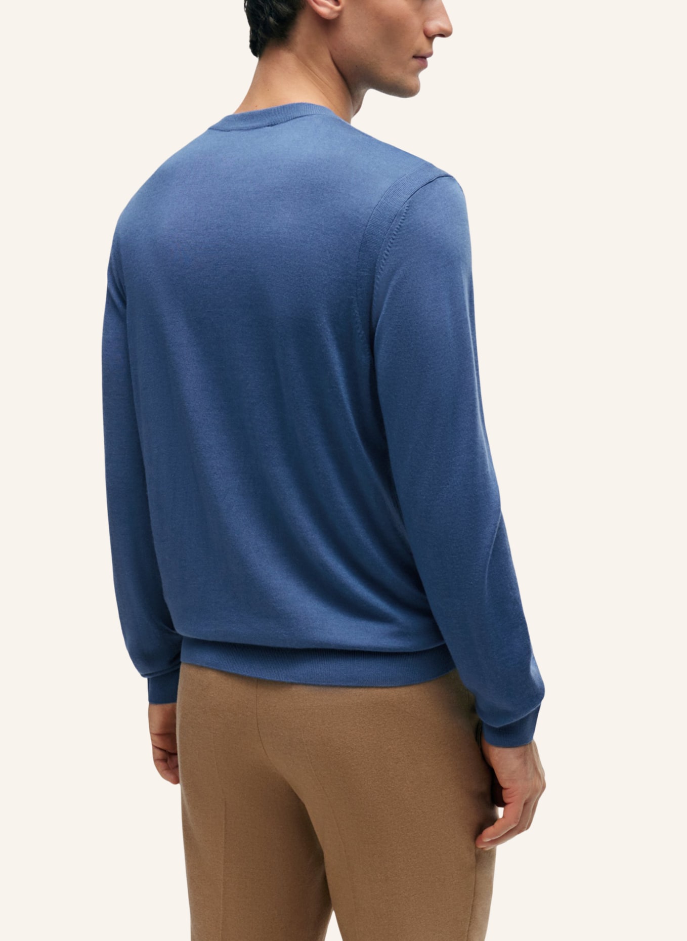 BOSS Pullover L-OVERO Regular Fit, Farbe: BLAU (Bild 2)